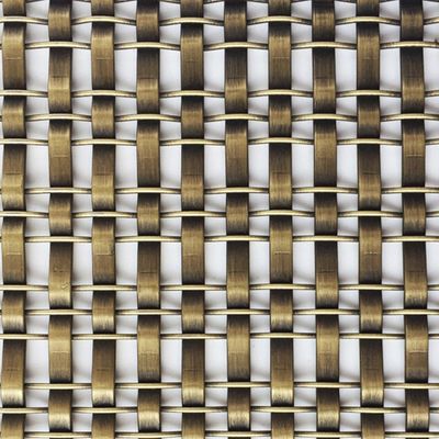 Perhiasan Dekoratif Kuning Mesh Untuk Instalasi Seni Dekoratif Metal Mesh Furnitur Kabin Dapur