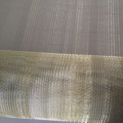 Pergantian tahan suhu tinggi Kaca Laminasi Wire Mesh 1-2m