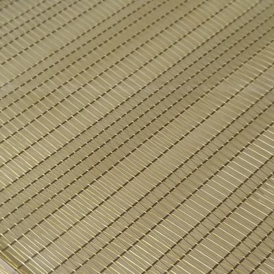 Pergantian tahan suhu tinggi Kaca Laminasi Wire Mesh 1-2m
