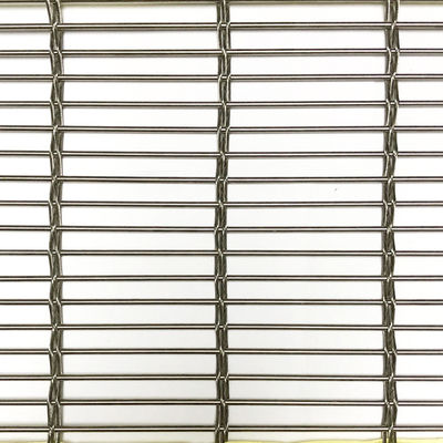 Korosi tahan Arsitektur Woven Wire Mesh stainless steel Heavy Duty 1,2 Kgs
