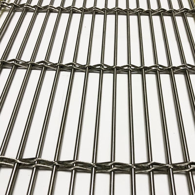 Korosi tahan Arsitektur Woven Wire Mesh stainless steel Heavy Duty 1,2 Kgs