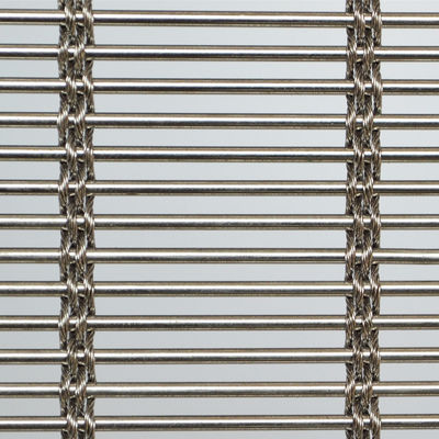 Heavy Duty Wire Anti Korosif 1,2 Kgs Plain Weave Arsitektur Mesh Sertifikasi ISO9001