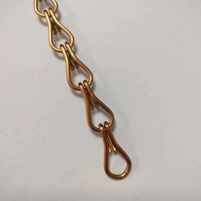 Custom Aluminium Chain Fly Screen Curtain untuk pemasangan yang mudah dan ventilasi yang sangat baik