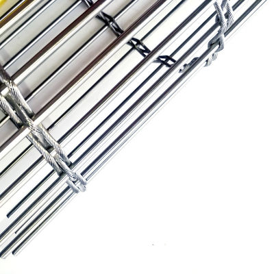 Twill Weave Stainless Steel Woven Wire Mesh 4,8 Kgs untuk kebutuhan penyaringan industri