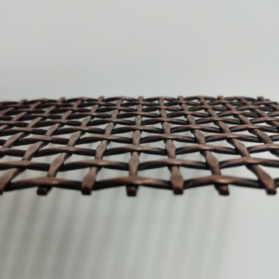 Panel Arsitektur Mesh Interior Metal Woven Mesh Partisi