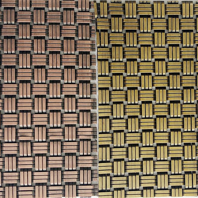 Eco Friendly Square Hole Dekorasi Wire Mesh Untuk Furnitur