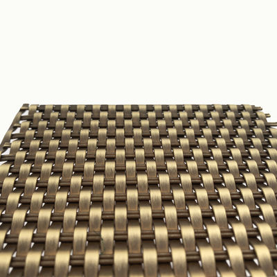 Mesh Metal Dekoratif yang dapat disesuaikan untuk Desain Pintu Kabinet Unik Aksen Rak Interior High-End