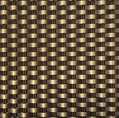 Mesh Metal Dekoratif yang dapat disesuaikan untuk Desain Pintu Kabinet Unik Aksen Rak Interior High-End