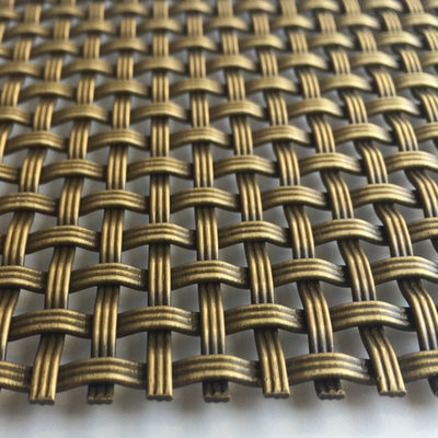 Panel Metal Mesh Baja Rust Custom Untuk Dekorasi Permukaan Hard Unik Di Interior Komersial Perumahan