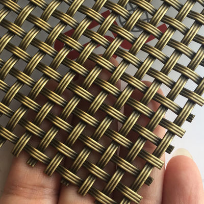 Panel Metal Mesh Baja Rust Custom Untuk Dekorasi Permukaan Hard Unik Di Interior Komersial Perumahan