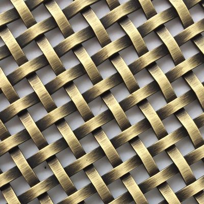 Customized Wire Stainless Steel Arsitektur Mesh Untuk Fasad Dan Metal Mesh