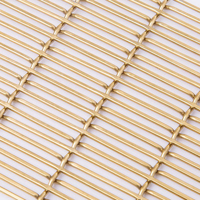 Customized Wire Stainless Steel Arsitektur Mesh Untuk Fasad Dan Metal Mesh