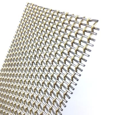 Customisable Stainless Steel Metal Mesh Untuk Hard Dekoratif Dalam Interior Dan Desain Eksterior