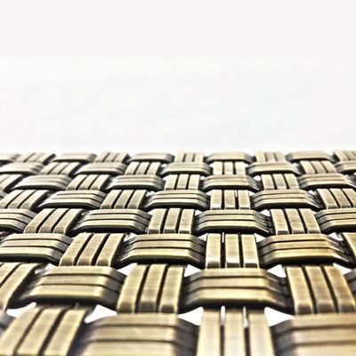 Inovatif stainless steel dekoratif mesh untuk dekorasi keras dalam desain kontemporer dan konstruksi
