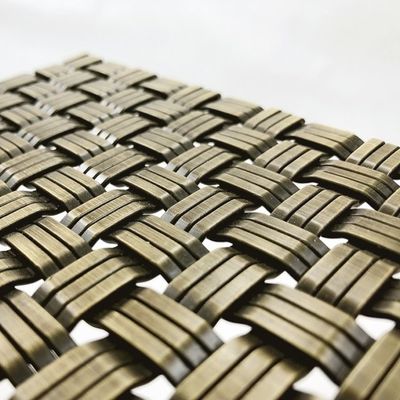 Inovatif stainless steel dekoratif mesh untuk dekorasi keras dalam desain kontemporer dan konstruksi
