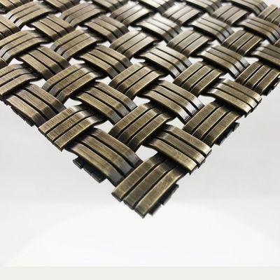 Inovatif stainless steel dekoratif mesh untuk dekorasi keras dalam desain kontemporer dan konstruksi