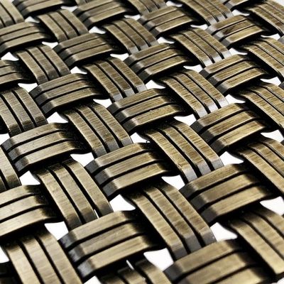 Inovatif stainless steel dekoratif mesh untuk dekorasi keras dalam desain kontemporer dan konstruksi