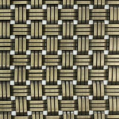 Inovatif stainless steel dekoratif mesh untuk dekorasi keras dalam desain kontemporer dan konstruksi