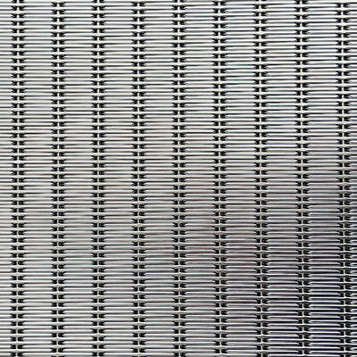 4m Max lebar stainless steel Hias Wire Mesh Grilles Dengan dipoles