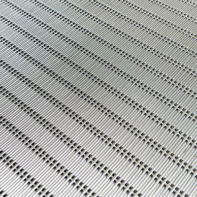 4m Max lebar stainless steel Hias Wire Mesh Grilles Dengan dipoles