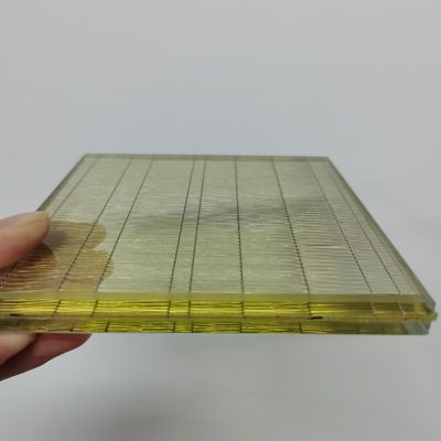Custom Woven Mesh Untuk Produksi Kaca Laminasi Dekoratif