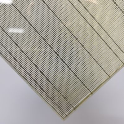 Custom Woven Mesh Untuk Produksi Kaca Laminasi Dekoratif