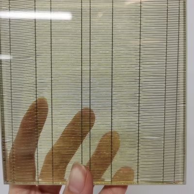 Custom Woven Mesh Untuk Produksi Kaca Laminasi Dekoratif