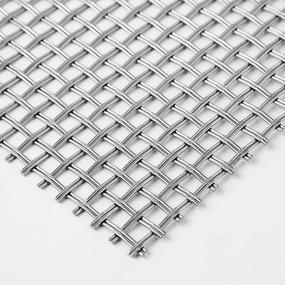 Dekoratif stainless steel Metal Mesh untuk interior modern partisi dan kabinet dengan pola dan finishing yang dapat disesuaikan