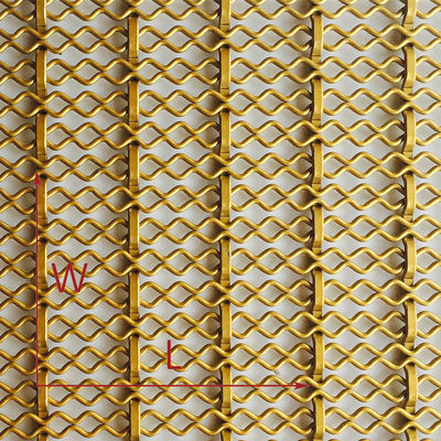 Arsitektur Wire Mesh untuk panel langit-langit dan lampu