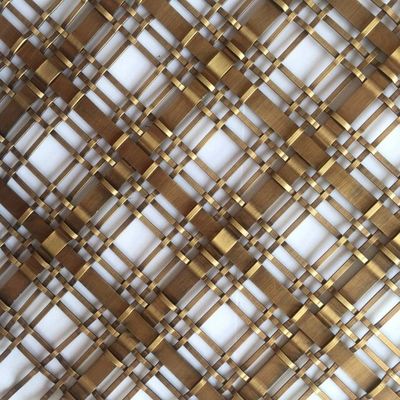 Panel Wire Mesh Dekoratif untuk Ruang Ritel dan Pameran