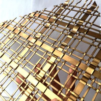 Panel Wire Mesh Dekoratif untuk Ruang Ritel dan Pameran