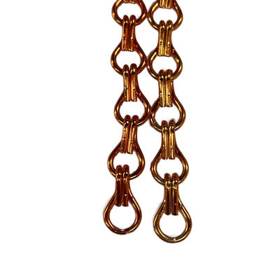 1.5mm Wire Diameter Chain Fly Screen Disesuaikan untuk Berbagai