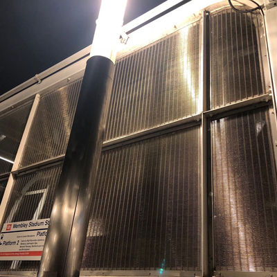 Pasar Panel Wire Mesh Stainless Steel persegi panjang dengan ketahanan haus