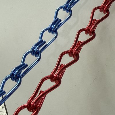 Aluminium High Durability Chain Fly Screen dengan ventilasi yang baik