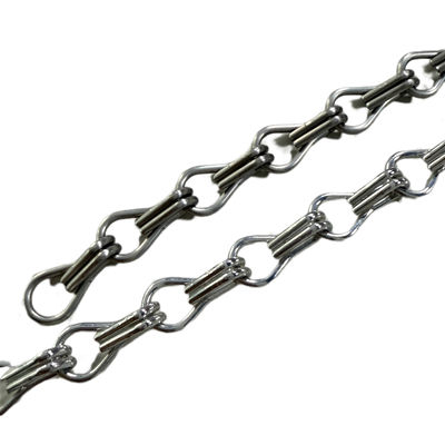 Customisable Aluminium Chain Fly Screen dengan jarak rantai 24mm dan rel aksesori dan perlengkapan lainnya