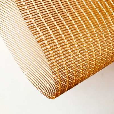 Metal Mesh stainless steel untuk panel kaca lapis dekoratif keamanan Pengolahan pemotongan khusus