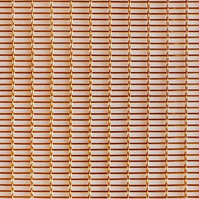 Metal Mesh stainless steel untuk panel kaca lapis dekoratif keamanan Pengolahan pemotongan khusus