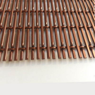 1mm-5mm Warp Diameter Dekoratif Wire Mesh Serbaguna Disesuaikan
