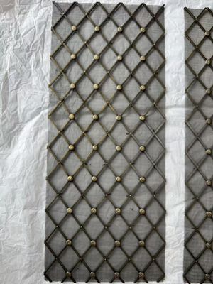 0.6m-2.4m Lebar Dekoratif Wire Mesh Grilles untuk pintu kabinet