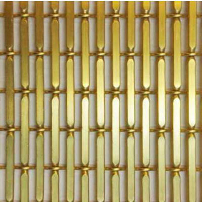 1.5mm/2mm Warp Diameter Wire Mesh dengan 45,7% Area Pembukaan untuk Industrial Heavy Duty