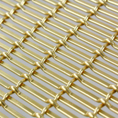 1.5mm/2mm Warp Diameter Wire Mesh dengan 45,7% Area Pembukaan untuk Industrial Heavy Duty