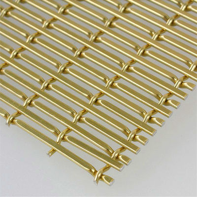 1.5mm/2mm Warp Diameter Wire Mesh dengan 45,7% Area Pembukaan untuk Industrial Heavy Duty