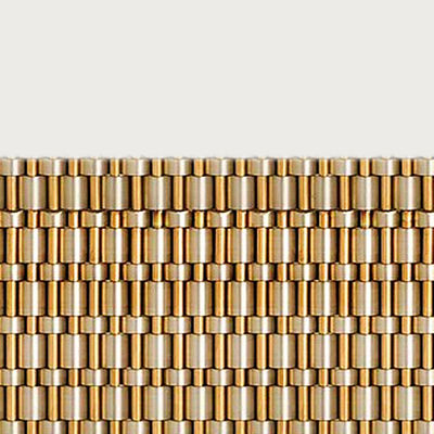 Customized Brass Metal Mesh untuk Bangunan Cladding Elevator Mesh Dengan 304 316 stainless steel