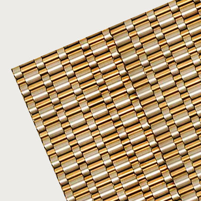 Customized Brass Metal Mesh untuk Bangunan Cladding Elevator Mesh Dengan 304 316 stainless steel