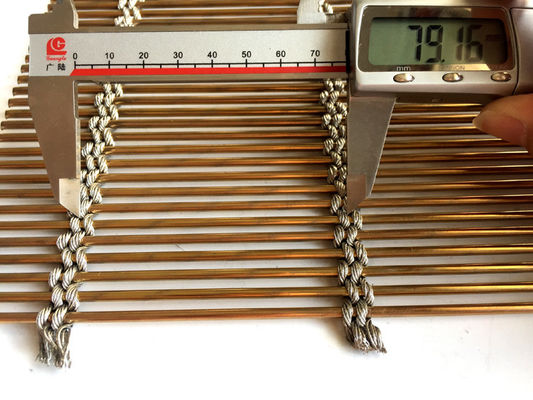 Stainless Steel Metal Mesh 7mm Galvanized PVD Anti Climb Security Fencing Mesh untuk Perlindungan Perimeter Penjara