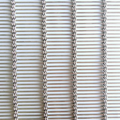 Ringan stainless steel Wire Mesh Untuk pagar luar Desain lanskap tahan korosi