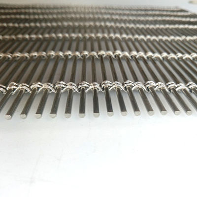 Ringan stainless steel Wire Mesh Untuk pagar luar Desain lanskap tahan korosi