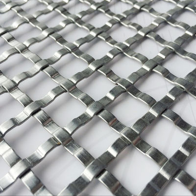 Panel Rantai Logam Baja Ringan Luar Ruang Finish Disesuaikan Untuk Proyek Desain Premium