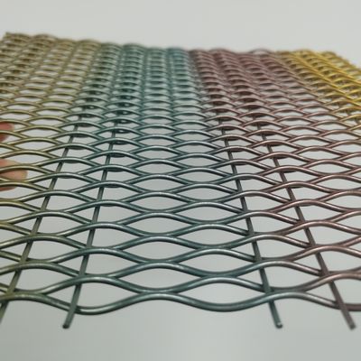 Metal Mesh Disesuaikan Pengaturan Publik Lebar 0,6m-2,4m Disesuaikan