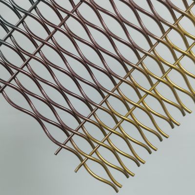 Metal Mesh Disesuaikan Pengaturan Publik Lebar 0,6m-2,4m Disesuaikan